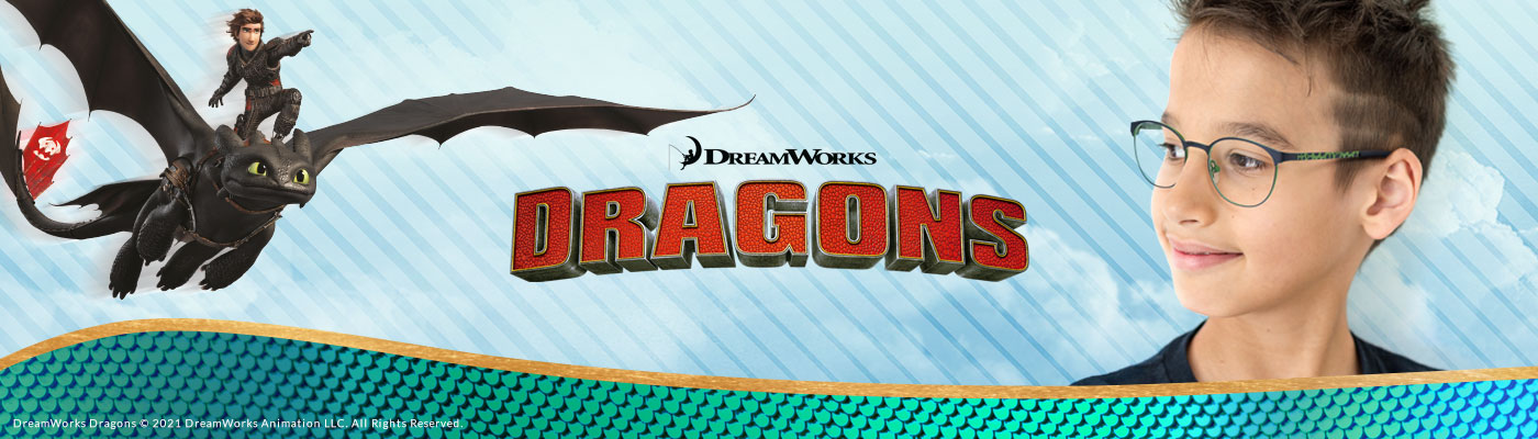 Dragons die Kinderbrille mit den abenteuerlichen Drachenreitern
